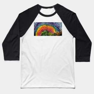 Bubbly Rainbow Baseball T-Shirt